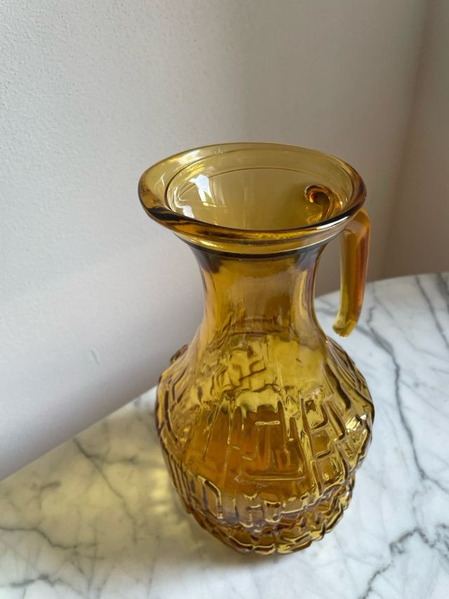 Caraffa in Vetro Giallo Bormioli