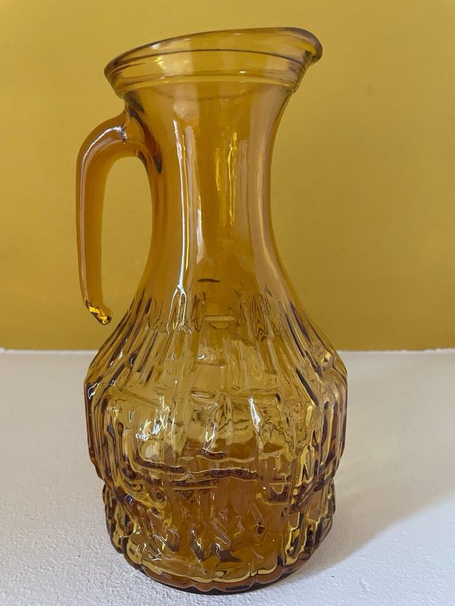 Caraffa in Vetro Giallo Bormioli