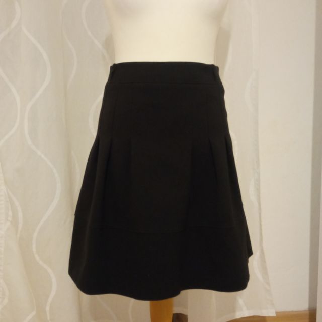 Gonna a pieghe nera Orsay S invernale