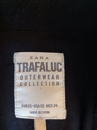 Chaquetón Navy Zara