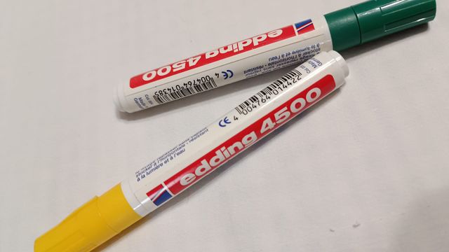 2 ROTULADORES EDDING 4500 (T-SHIRT MARKER)