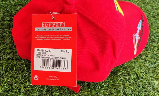 Gorra Fernando Alonso Ferrari