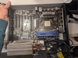 Placa base,memorias 16gb, procesador