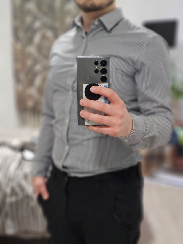 Camicia elegante da ufficio uomo m