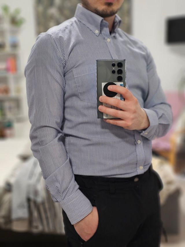 Camicia elegante da ufficio uomo m