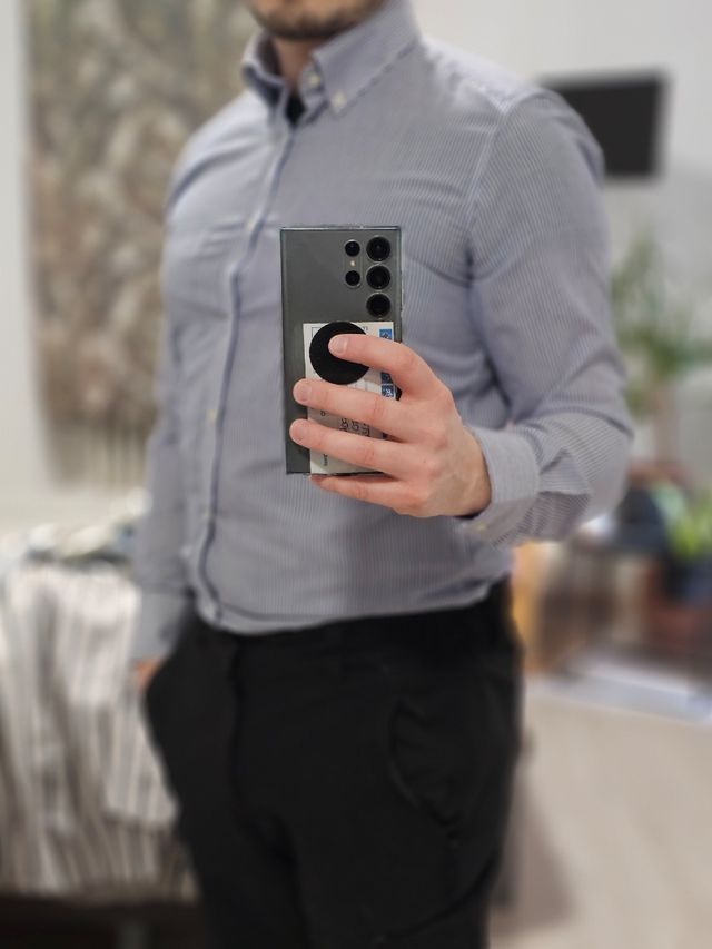 Camicia elegante da ufficio uomo m