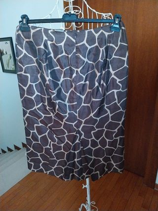 Gonna midi Max Mara in seta