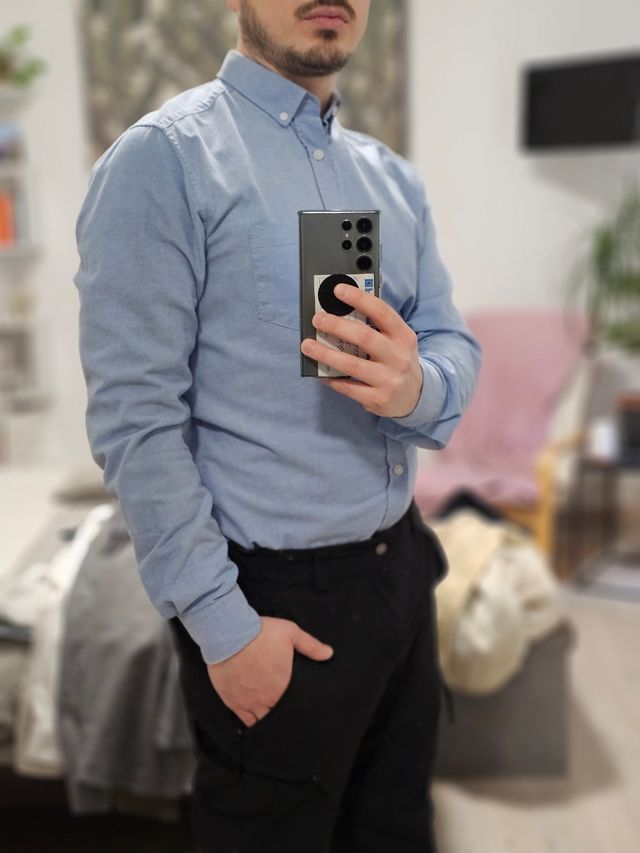 Camicia elegante da ufficio uomo m