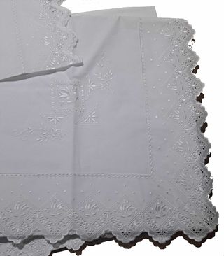 Sábanas,100% algodón. Cama 150 cm. O, 160 cm. anch