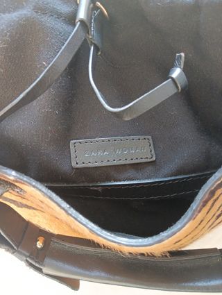 Bolso piel ZARA WOMAN