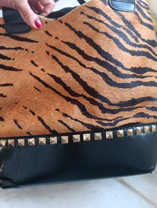 Bolso piel ZARA WOMAN