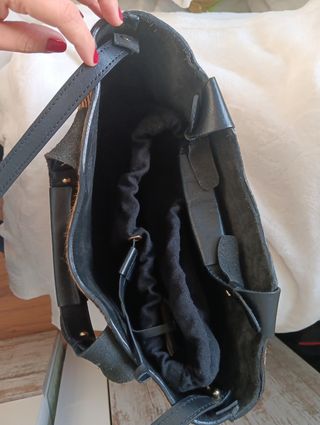 Bolso piel ZARA WOMAN