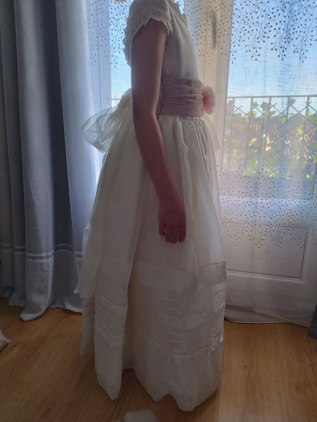 Vestido comunión sin can can
