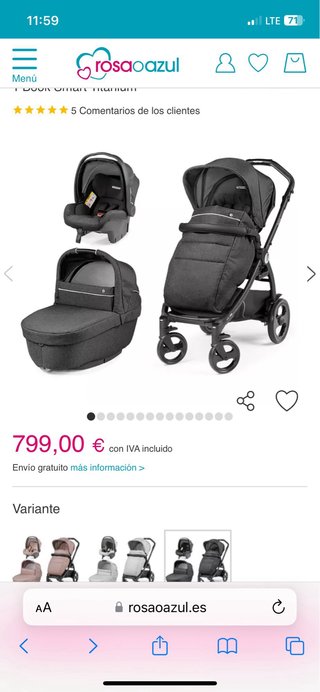 tri carro bebe Peg Pérego book 51