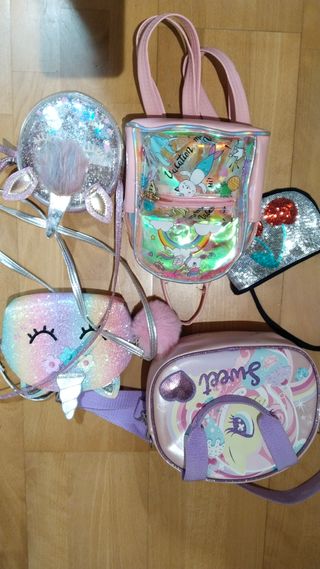 Pack Bolsos y mochila infantil