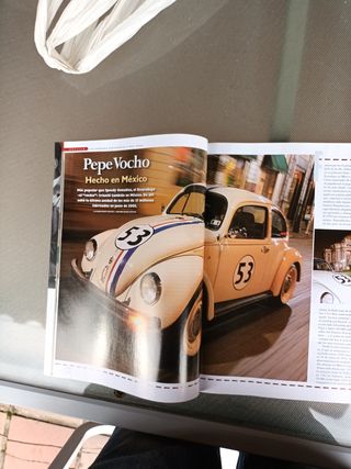 Revista coches clásicos, vw escarabajo seat 1200