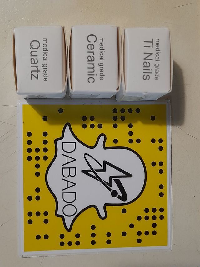 Dabadoo Bolt ricambi spares glass titanium ceramic