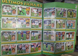 Álbum de cromos "oficial" Liga 97 98