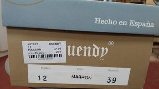 Sandalias caballero de piel n•39.