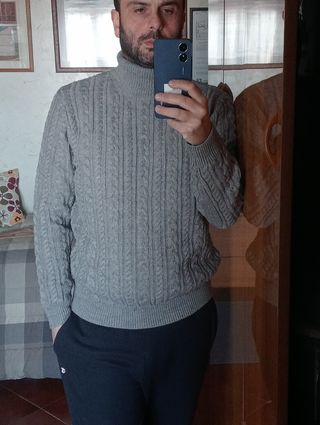 Dolcevita a trecce - Piombo