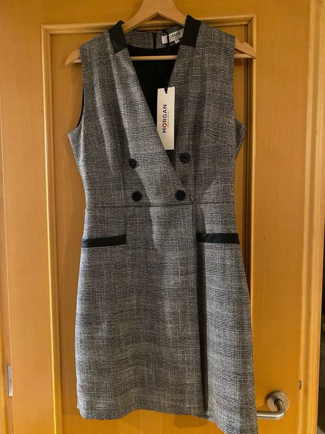 Vestido gris Morgan sin estrenar