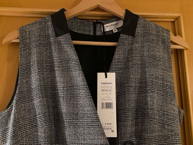 Vestido gris Morgan sin estrenar