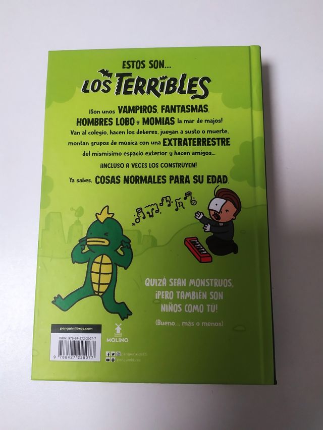 Libro infantil Los terribles