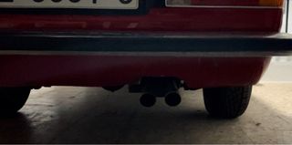 Silencioso Final "50mm" Doble para SEAT 124/1430