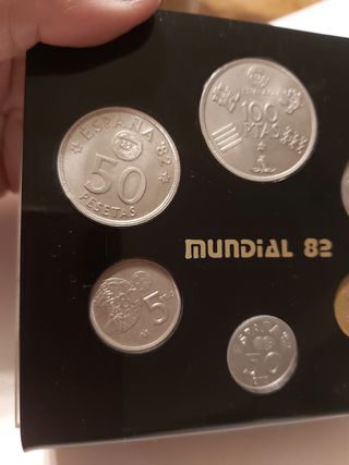 Monedas del.mundial del 82