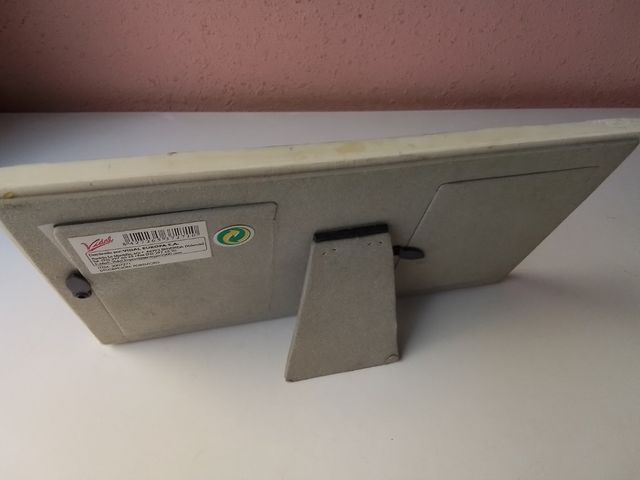 Marcos de fotos de cerámica.