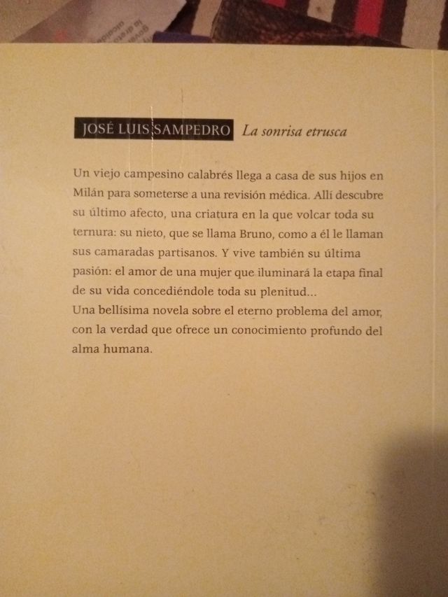 libro novela José Luis sampedro