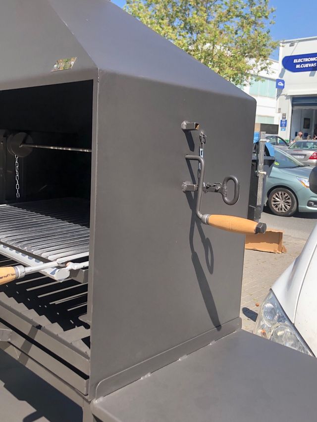 BARBACOA CARBON/LEÑA MODELO DOBLE