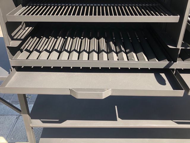 BARBACOA CARBON/LEÑA MODELO DOBLE