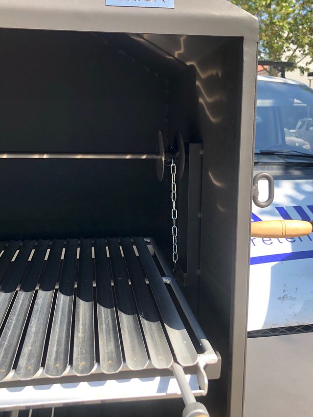 BARBACOA CARBON/LEÑA MODELO DOBLE