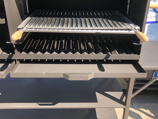 BARBACOA CARBON/LEÑA MODELO DOBLE