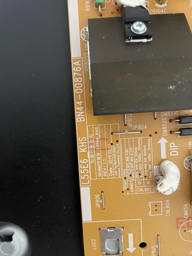 Despiece TV UE55KU6500