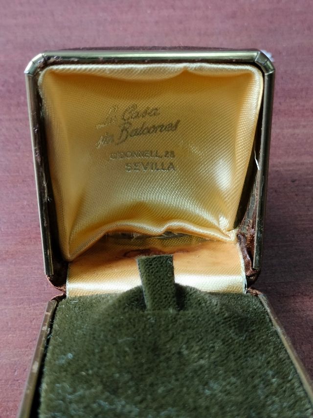 Antigua cajita joya siglo XIX 74