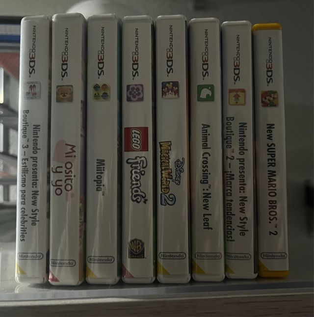 Cajas de juegos de Nintendo 3DS