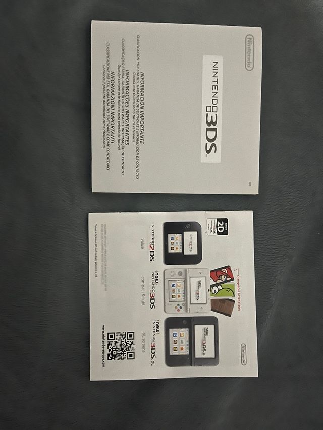 Cajas de juegos de Nintendo 3DS