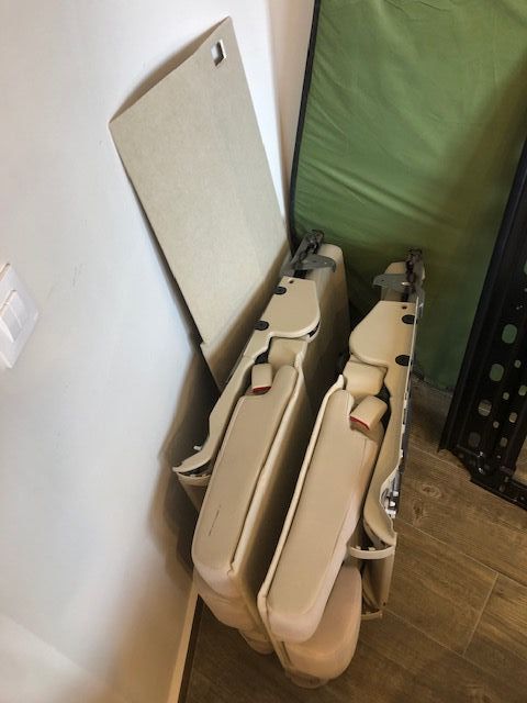 asientos 3 fila, Land Cruiser 150