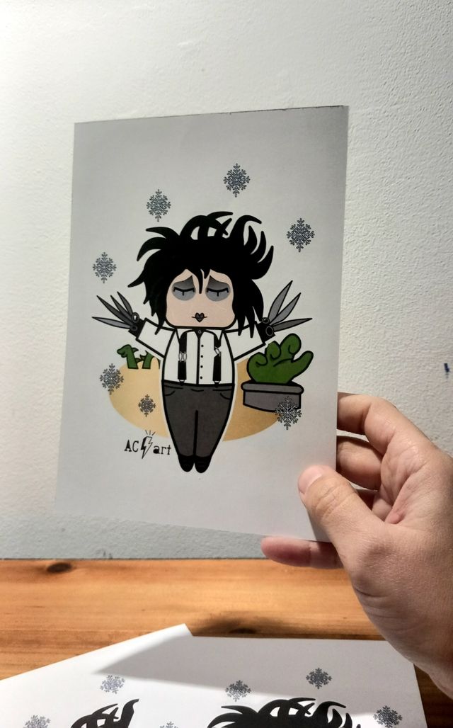 Lámina Eduardo Manostijeras