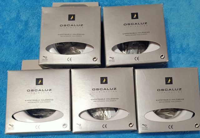 Focos empotrable blanco