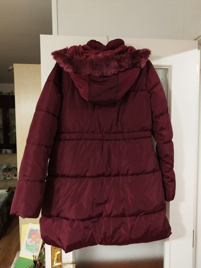 Chaqueton chica color guinda