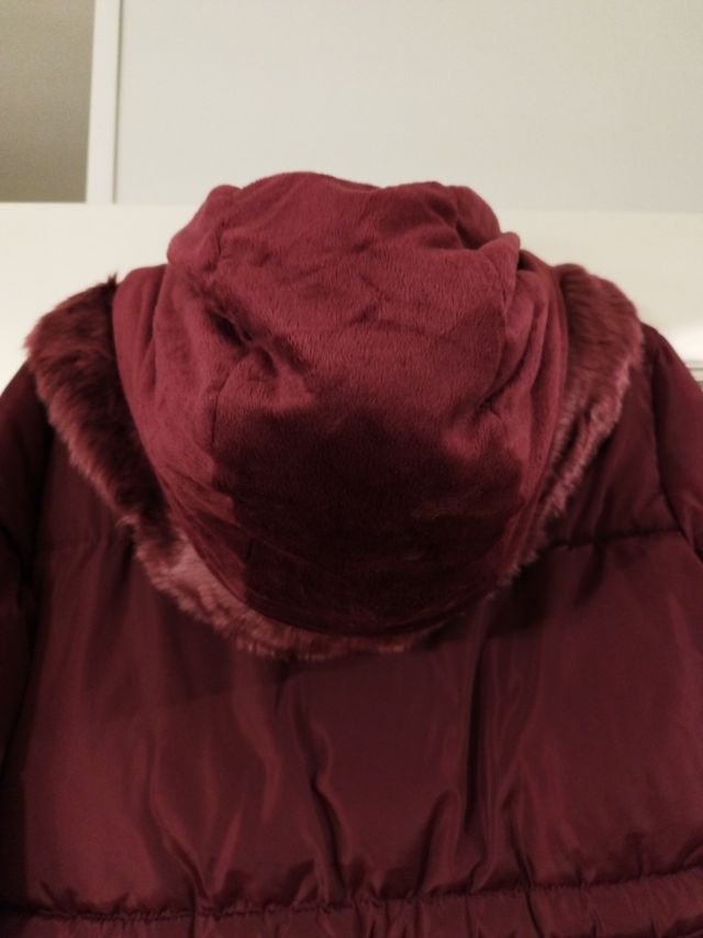 Chaqueton chica color guinda