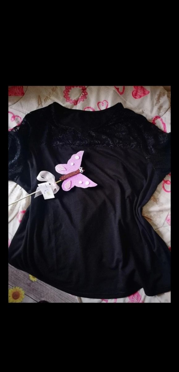 Maglia pizzo shein curvy