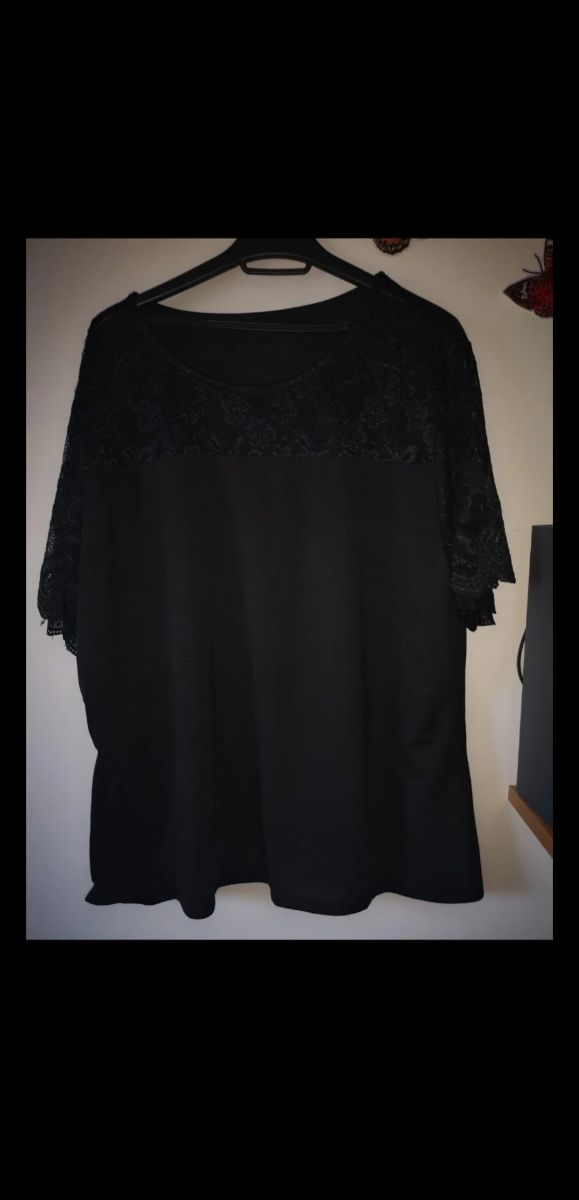 Maglia pizzo shein curvy