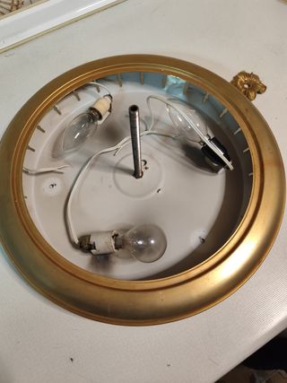 Lampara plafón antigua