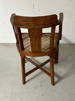 Sedie vintage a pozzetto