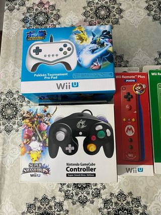 wii u lote mandos precintados