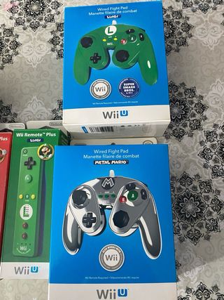 wii u lote mandos precintados